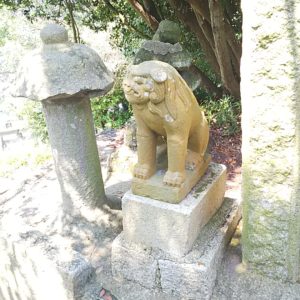 豊玉姫神社の狛犬