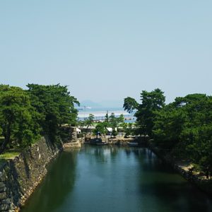 高松城跡の堀