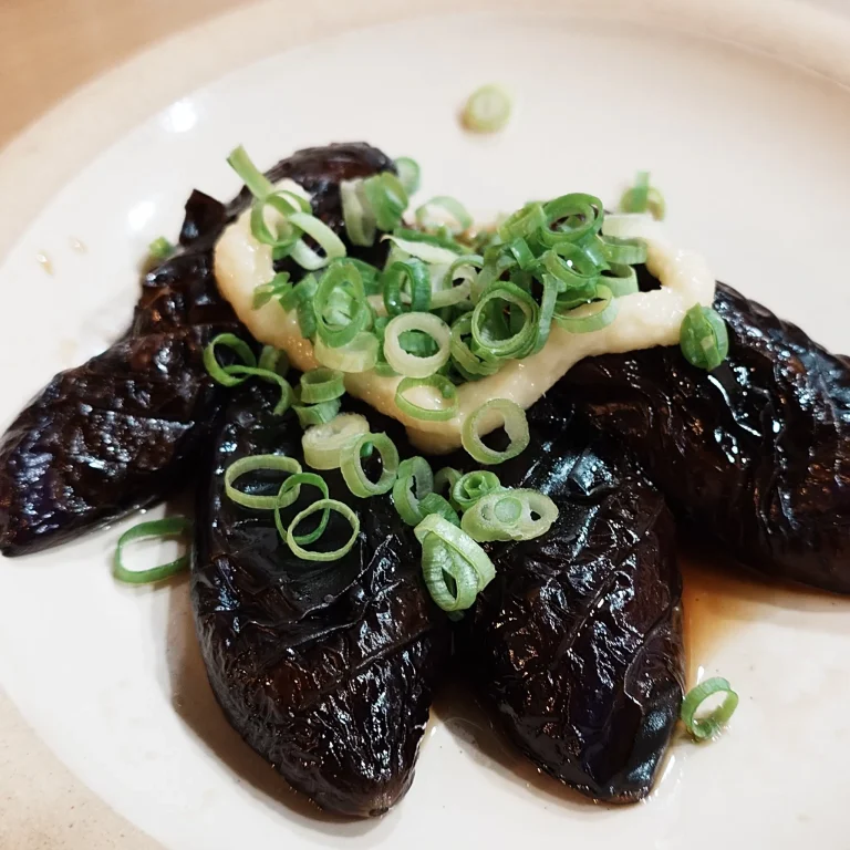 送り牛用の茄子で余ったので処理