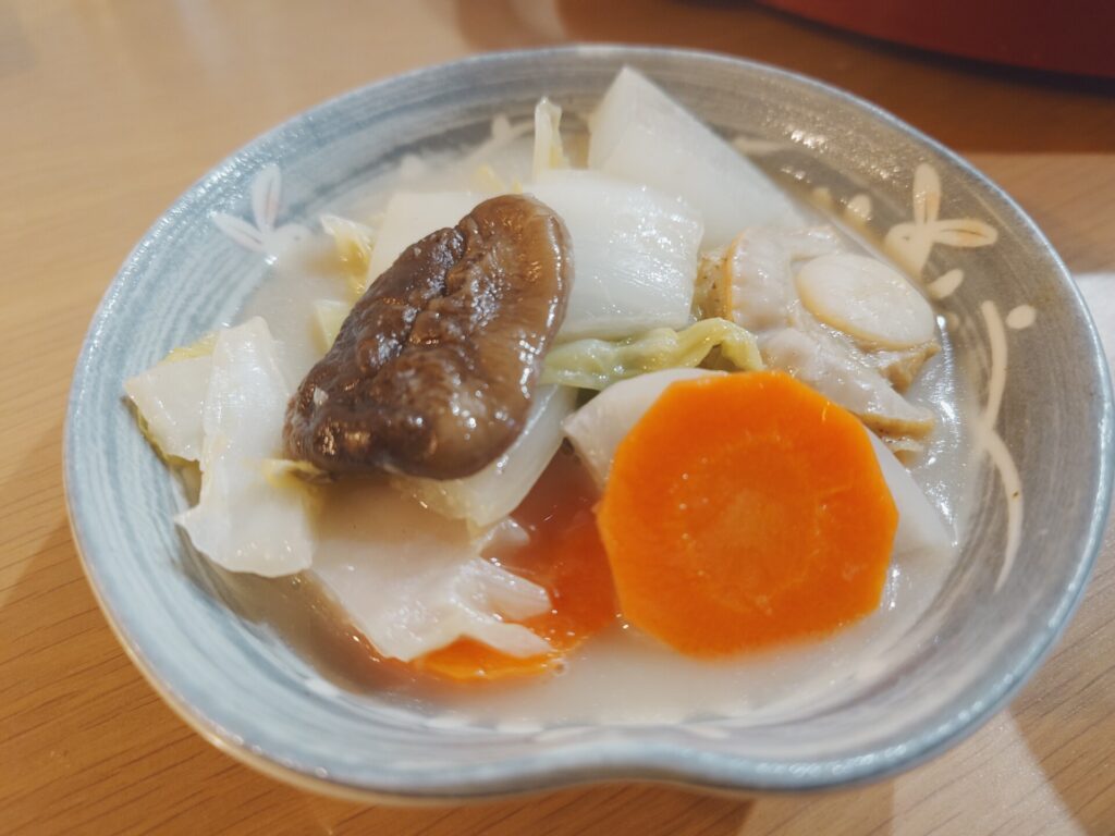 白菜の白湯鍋