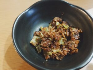 大根の茎のおかか炒め