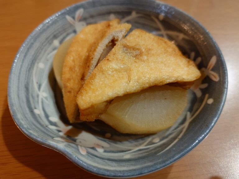 大根と油揚げの煮物