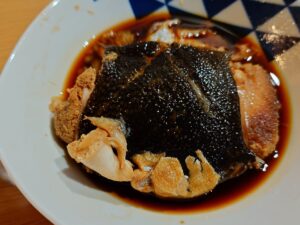 黒カレイの煮付け