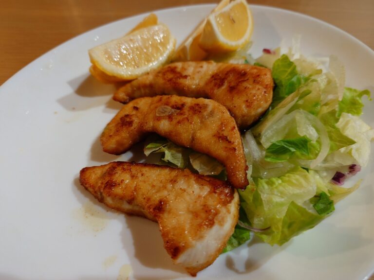 メカジキのカレー風味焼き