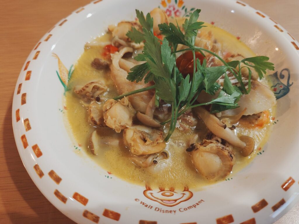 カレー風アクアパッツァ