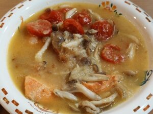 カレー風アクアパッツァ