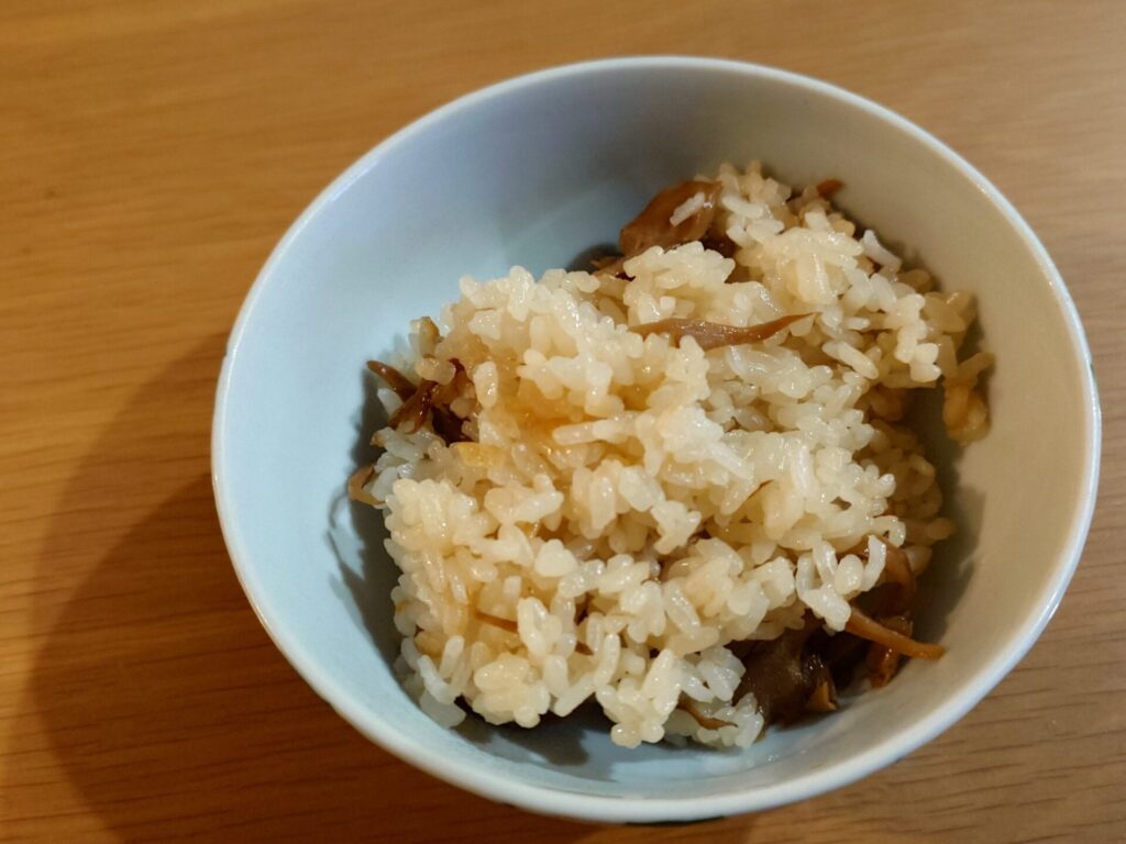 舞茸炊き込みご飯
